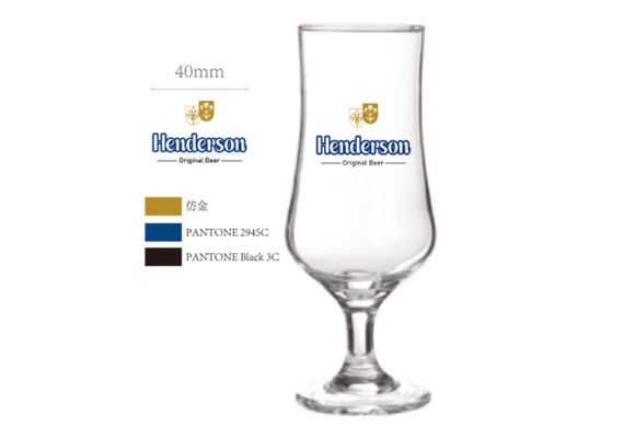 LOGO定玻璃酒杯