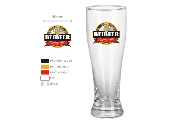可定制LOGO玻璃酒杯