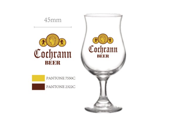 可定制LOGO玻璃杯