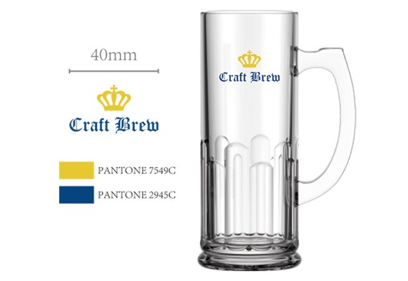 可定制LOGO玻璃杯