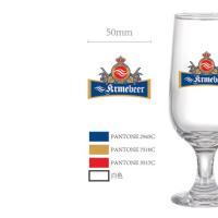 可定制LOGO玻璃杯