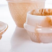 玉色琉璃玻璃功夫茶具套裝